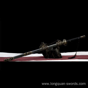 Hundred Refined Pattern Steel Luxury Retro Copper Accessory Tang Sword Material Steel